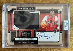 Panini 2024-25 One and One Ja’Kobe Walter RC Auto Jersey Patch PJA-WAL /99