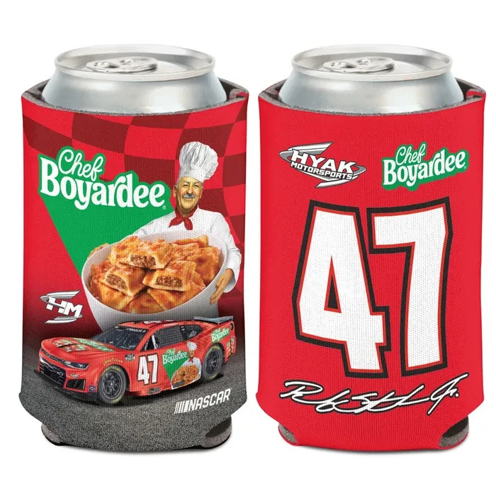 Ricky Stenhouse Jr 2026 Wincraft #47 Chef Boyardee 12oz Can Coolie (1)