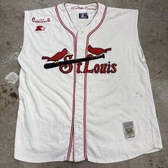 🔥VTG St. Louis 1934 Cardinals Cooperstown Collection By Starter Men’s 24×30