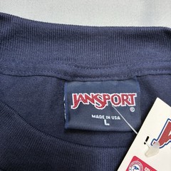 Jansport DePaul Blue Demons T-Shirt Mens Large Navy Graphic Print Made in USA