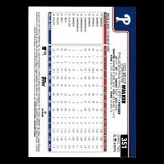 Taijuan Walker #351 2025 Topps Philadelphia Phillies Baseball Card MLB NM