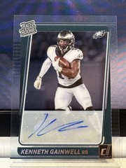 2021 Panini Clearly Donruss – Rated Rookie Kenneth Gainwell #68 Autographs RC