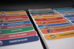 (32) Tall Sports Card Team Dividers with Custom NHL Team Labels (32 Team Set)