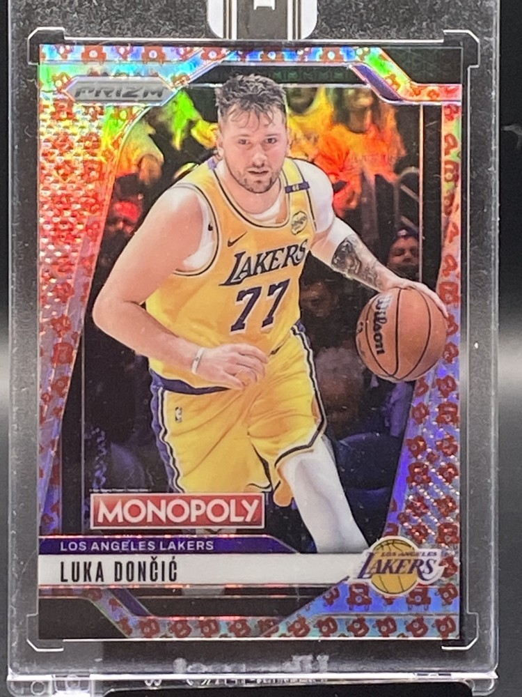 2024-25 PANINI PRIZM LUKA DONCIC FREE PARKING MONOPOLY SSP #000 SEALED
