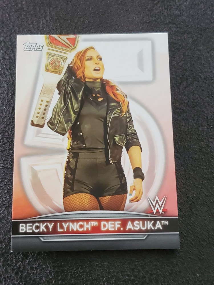 2021 Topps Women’s Division 5th Anniversary RC-9 Becky Lynch def Asuka