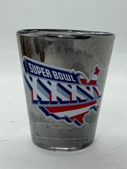 Super Bowl XXXVI New England Patriots vs. St. Louis Rams Shot Glass