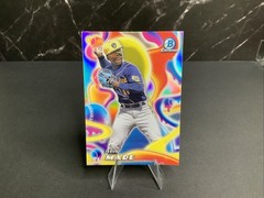 2025 Bowman Chrome Jesus Made Melt Mashers Refractor #MM-16 Milwaukee Brewers