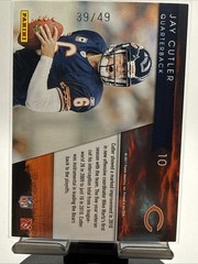 2011 Donruss Elite Legends Fall Red #10, JAY CUTLER /49, Chicago Bears
