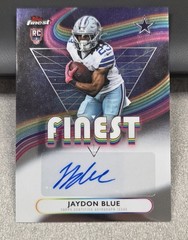2025 Topps Finest – Rookie Finest Autographs Jaydon Blue #RFA-JBL