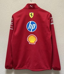 Scuderia Ferrari Formula One Puma 2025 Team Softshell Zip Up Jacket Men’s Size M