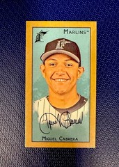 MIGUEL CABRERA – 2025 Topps T205 [Base] – #285 – FLORIDA MARLINS