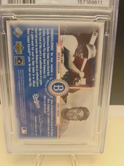 2000 U.D. Brooklyn Dodgers Master Collection MP Robinson/Snider GU BAT PSA 10