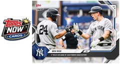 2026 Topps Now MLB #437 Ben Rice New York Yankees – PRESALE