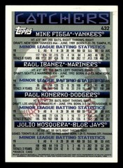1996 Topps #432 Mike Figga / Raul Ibanez / Paul Konerko / Julio Mosquera PROS,