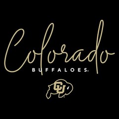 Colorado Thin Script Womens Long Sleeve – Black