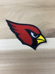 ARIZONA CARDINALS EMBROIDERED IRON ON PATCH 2.0” X 3.0” FREE SHIPPING