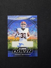 2025 Leaf Football Nation Derek Meadows #NA-DM2 A New Dawn Auto SSP Bookend 1/7