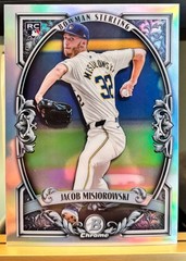 Jacob Misiorowski – Brewers: 2026 Bowman Chrome Sterling RC #BST-13