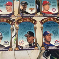 2000 Fleer Tradition Lot Of 6 Cards – Who To Watch Inserts.