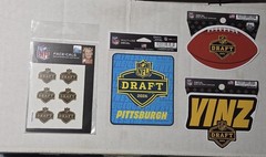 2026 NFL Draft Pittsburgh Decal Collection ( 4)