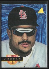 Brian Jordan 1994 Pinnacle Museum Collection #124 St. Louis Cardinals