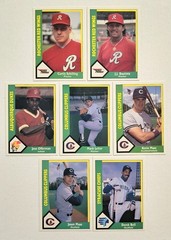1990 CMC Minor League Baseball Card Lot 7 SCHILLING OFFERMAN BELL MAAS LEITER