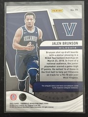 JALEN BRUNSON 10 Card’s Topps Prizm Select Signature Class FINALS MVP Knicks📈🏆