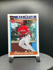 2026 Topps Series 2 Baseball 1991 All-Stars 91AS-2 Adrian Beltré, Texas Rangers