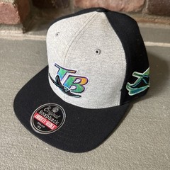 New Era 9Fifty Tampa Bay Rays Hat Wool Cooperstown Collection Est 1998 Patch