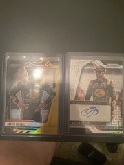 2025 Nascar Prizm Austin Dillon 2 card lot, /5 Black Gold & Mojo Auto /25