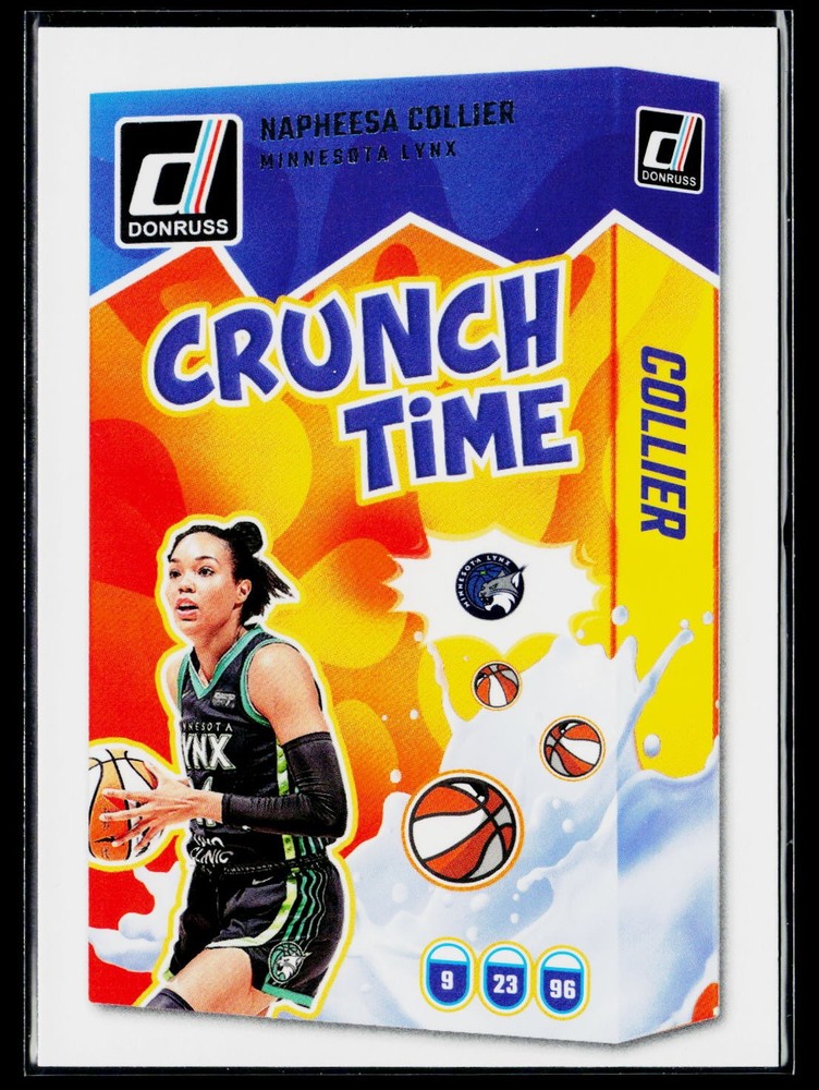 2025 Donruss WNBA #18 Napheesa Collier Crunch Time Press Proof