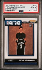 2023-24 Panini Instant Victor Wembanyama #5 /44142 (RC) PSA 10