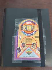 1991-92 Upper Deck Inaugural NBA Basketball Complete Set #1-400 w/ Binder