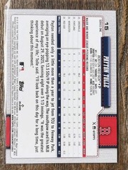2026 Topps Series 1 Payton Tolle #15 Aqua Holo Foil 1:500 Packs SSP RC 🔥