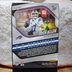 2025 Panini Prizm – Josh Allen #167 Pink Wave Prizm
