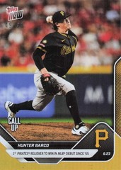 2025 Topps Now Card 757 Hunter Barco 1st MLB W (CU) 49/50 – 25 Cents Shipping!