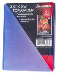 50 Ultra Pro 3-1/2 x 5-1/8 Toploaders Oversized Photo Rigid Card Sleeves mtg