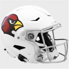 ARIZONA CARDINALS NFL Riddell SPEEDFLEX Authentic Gameday Football Helmet