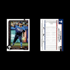 Taijuan Walker #351 2025 Topps Philadelphia Phillies Baseball Card MLB NM