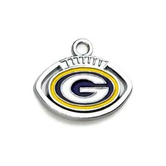 20 Pcs. GREEN BAY PACKERS CHARMS