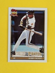 1991 Topps Barry Bonds #570 Pittsburgh Pirates