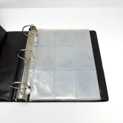Ultra Pro Sports Card Binder Album Black 3 Ring Vintage 10 Pages 89099