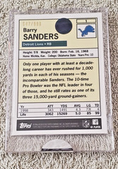 2010 eTopps 1956 Tribute Barry Sanders Sealed from Topps (In Hand) #547/999