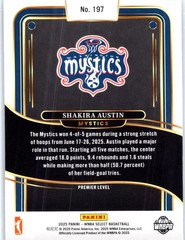 2025 Panini Select WNBA #197 Shakira Austin