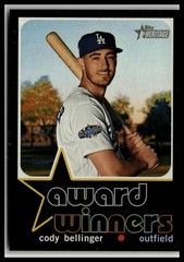 2020 Topps Heritage #AW-2 Cody Bellinger Award Winners