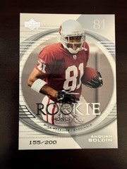 2003 Upper Deck Honor Roll – Rookie Anquan Boldin #184 Silver /200 (RC)