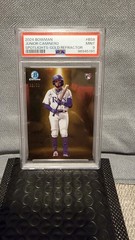 2024 Bowman Chrome Spotlights Junior Caminero Gold Refractor /50 PSA 9