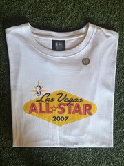 New W/ Tags 2007 UNK NBA All-Star Game Las Vegas Sign T Shirt Mens XL White Kobe