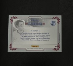 Panini Tributo FC Barcelona 2021 El Sextete II Tribute Soccer Card #55