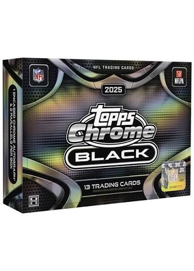 2025 Topps Chrome Black Football Complete Your Set / Pick Your Card #1-150